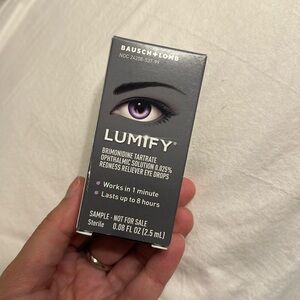 Lumify eyedrop brand new never used